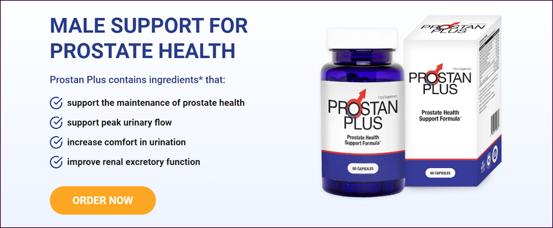 List of benefits from using the Prostan Plus prostate supplement