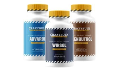 Bottles from the CrazyBulk Female Cutting Stack
